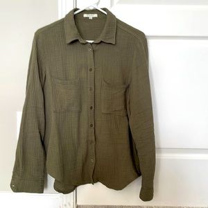 Z Supply button up shirt, size small